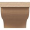 Ekena Millwork 4in. W x 4in. H x 24in. L Garner Woodgrain TimberThane Rafter Tail, Primed Tan RFTUR04X04X24GARRCPR - alternate 5
